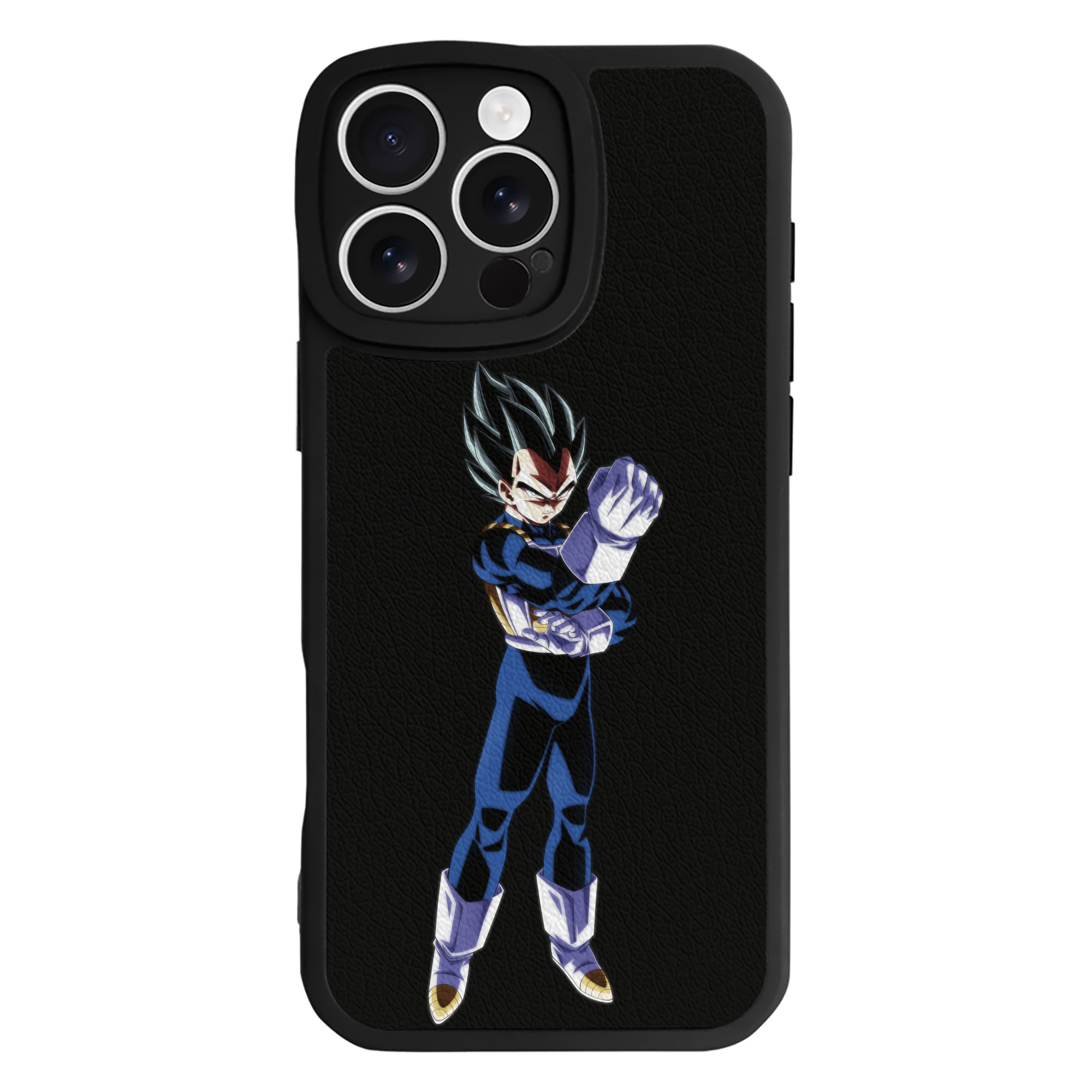 （画像用） ドラゴンボール ベジータ四世（Bejīta Yonsei）DRAGON BALL Vegeta IV 【iPhone 16シリーズ対応】シリコンスマホケース（レザー調） 材質：シリコン